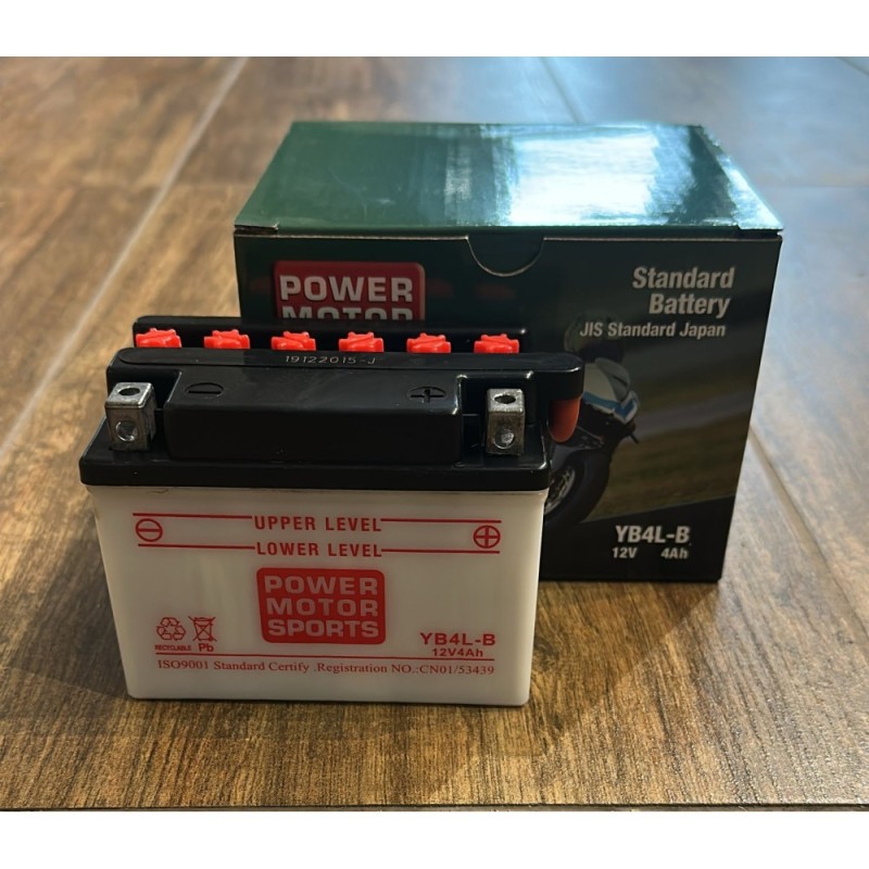 BATTERIA 4AH 12V PER QUAD MINIQUAD PITBIKE MOTO SCOOTER