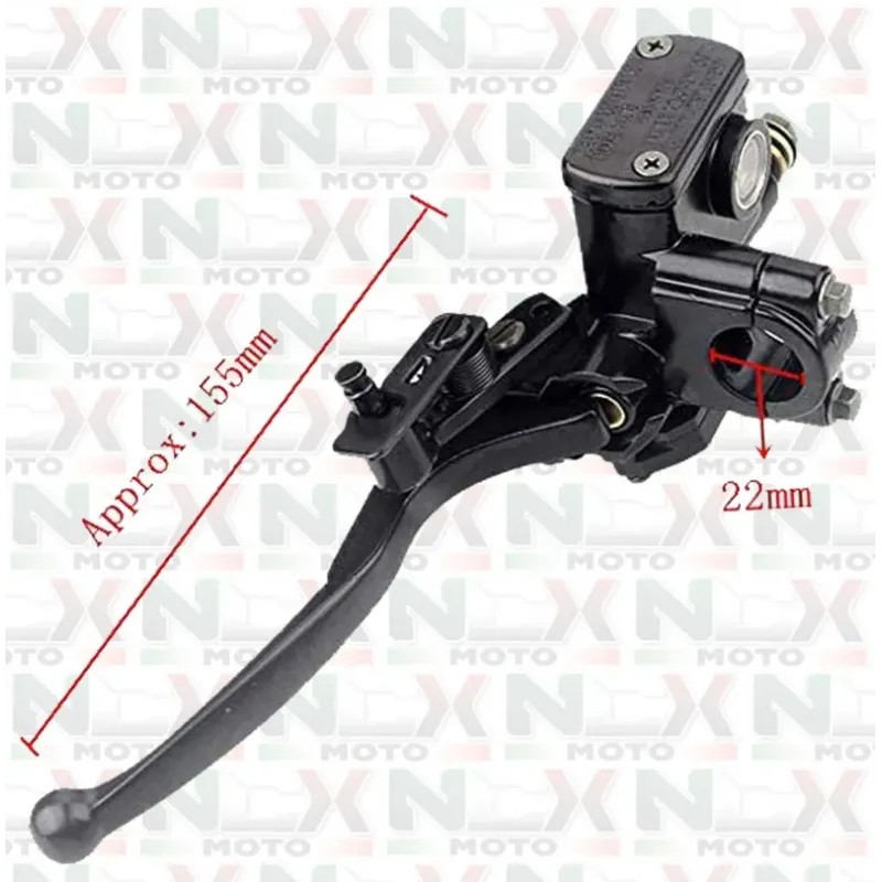 POMPA FRENO POSTERIORE ORIGINALE NCX COMPLETA DI LEVA PER QUAD 125CC