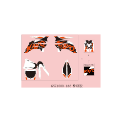 ADESIVI ORIGINALI ARANCIONI...