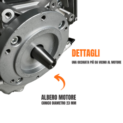 Motore Completo con Avviamento Elettrico Toro Motori Tmhd270Av