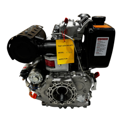 MOTORE COMPLETO DIESEL 10 HP CON AVVIAMENTO ELETTRICO TORO MOTORI TIPO YANMAR TMYD186 CONICO 23mm