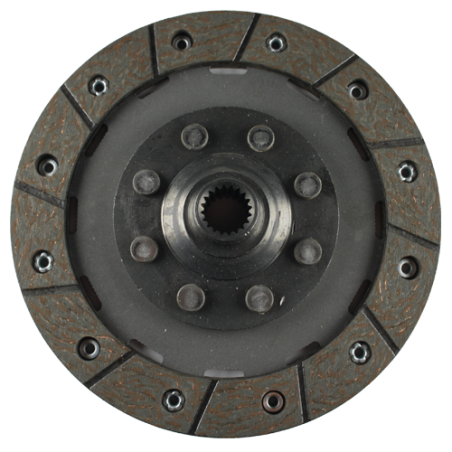 DISCO FRIZIONE MOTOZAPPA ADRIATICA MINIMEC SUPERMEC DIAMETRO 155mm DENTI 20 (17X15)