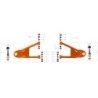 BRACCETTO INFERIORE TRAPEZIO SNODO SINISTRO QUAD ATV KAYO AU200 braccetti boccole completo