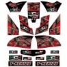 KIT GRAFICHE NCx T-REx ROSSO IN PVC 55 micron