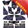 Kit Grafiche Ncx T-Rex Blu In Cristal