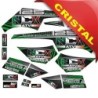 Kit Grafiche Ncx Mega Raptor Verde In Cristal