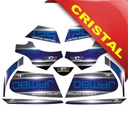 Kit Grafiche Ncx Jambo Blu In Cristal