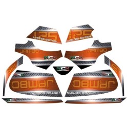 KIT GRAFICHE NCx JAMBO ARANCIO IN PVC 55 micron