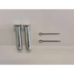 coppia PERNO DI FISSAGGIO + COPPIGLIA PER COPPIA PEDALINE MORINI 50cc