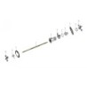 Set Completo Asse Posteriore Quad Atv Kayo A200 A250 A300