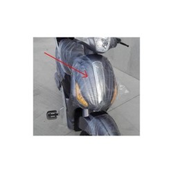 PLASTICA FRONTALE ANTERIORE FRECCE SCUDO - bici elettrica scooter sky II tipo z-tech