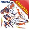 KIT GRAFICHE NCx THOR 125cc 17/14 ARANCIO / BLU / NERO IN CRISTAL NITTO ®