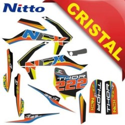 KIT GRAFICHE NCx THOR 125cc 14/12 ARANCIO IN CRISTAL NITTO ®