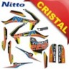 KIT GRAFICHE NCx THOR 125cc 14/12 ARANCIO IN CRISTAL NITTO ®