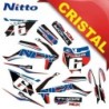 KIT GRAFICHE NCx THOR 125cc 14/12 ROSSO / BLU IN CRISTAL NITTO ®