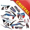 KIT GRAFICHE NCx THOR 125cc 14/12 ROSSO / BLU IN CRISTAL