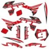 KIT GRAFICHE NCx Mx TWISTER PRO ROSSO IN PVC 55 micron