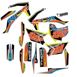 KIT GRAFICHE NCx SPARK 250W ARANCIO IN PVC 55 micron