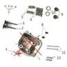 Set Completo Valvole Testa Blocco Motore Kayo Au180 180cc