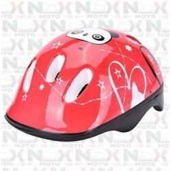 Casco Bici Bimbo/Bimba Rosso