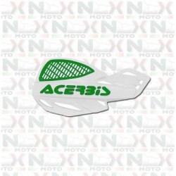 Coppia Paramani Acerbis Uniko Vented Bianco/Verde
