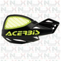 Coppia Paramani Acerbis Uniko Vented Nero/Giallo Fluo