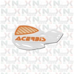 Coppia Paramani Acerbis Uniko Vented Bianco/Arancio