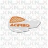 Coppia Paramani Acerbis Uniko Vented Bianco/Arancio
