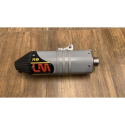 Terminale Silenziatore Scarico Lm R8 Artingianale Per Pit Bike Kayo Serie Tt