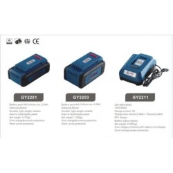 Batteria Af2201 a Litio 2Ah 40V Motosega Decespugliatore Tagliasiepi Soffiatore