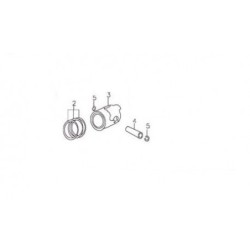 SET PISTONE Yx 140cc FASCE SPINOTTO SENGER - blocco motore pit bike kayo krz 140