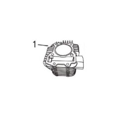 CILINDRO Yx 140cc - blocco motore pit bike krz 140 kayo 4 tempi