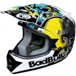 CASCO CROSS BAD BULLY BLU by ONE TG. L 53-54 DA BAMBINO