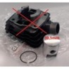 SET PISTONE MONO FASCIA 39,5mm(senza senger) DEL MOTORE 50cc ARIA MINICROSS TIPO KTM MORINI LEM