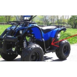 Coppia Pedane Poggiapiedi Quad Atv Hummer 2 Fanali Vecchio Modello