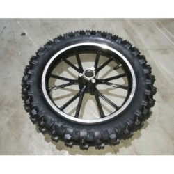 Ruota Completa Posteriore Minicross 2.5x10 Gomma Cerchio