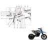 AMMORTIZZATORE 14cm POSTERIORE MINICROSS ELETTRICO sospensione