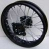 CERCHIO SCORPION 14" PIT BIKE POSTERIORE PERNO RUOTA DA 12mm 30 RAGGI PER GOMME 90/100-14 ATTACCO SDG
