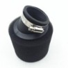 FILTRO IN SPUGNA 37-38mm 45° per carburatore mikuni 16 19 22 pit bike cross quad 4 tempi aria lavabile