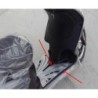 PLASTICA NERA POGGIAPIEDI CENTRALE - bici elettrica scooter sky II tipo z-tech