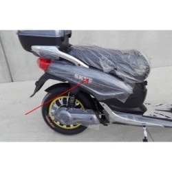 COPPIA PLASTICHE LATERALI CON SCRITTA SKY - bici elettrica scooter sky II tipo z-tech