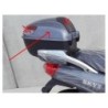 PLASTICA SUPERIORE PORTAPACCHI BAULETTO POSTERIORE - bici elettrica scooter sky II tipo z-tech