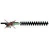 Lame 44cm Ricambio Funzione Tagliasiepe per Decespugliatore Multifunzione