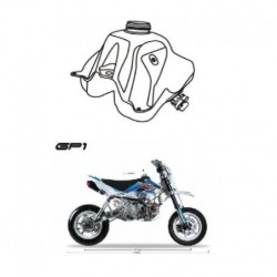 Serbatoio Benzina Gp1 Supermoto Kayo Pit Bike Motard