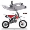 PARACOLPI PROTEZIONE ferro verniciato SOTTO MOTORE PIT BIKE KRZ BSE SCORPION 4 TEMPI