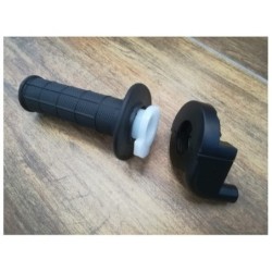 KIT ACCELERATORE COMPLETO ORIGINALE MANUBRIO PIT BIKE KAYO 125cc 140cc MANOPOLA DESTRA