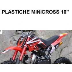 CARENE MINICROSS SPIDER - 10" minimoto cross plastiche