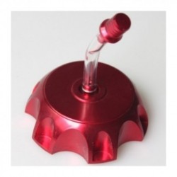Tappo Cnc Serbatoio Pit Bike Cross Motard Bse Orion Rosso