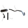 MARMITTA COMPLETA PIT BIKE SCORPION - cross racing completa di terminale scarico