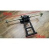 ASSE ASSALE QUAD 125CC 8" - completo carro mozzi mozzo 4 fori corona disco